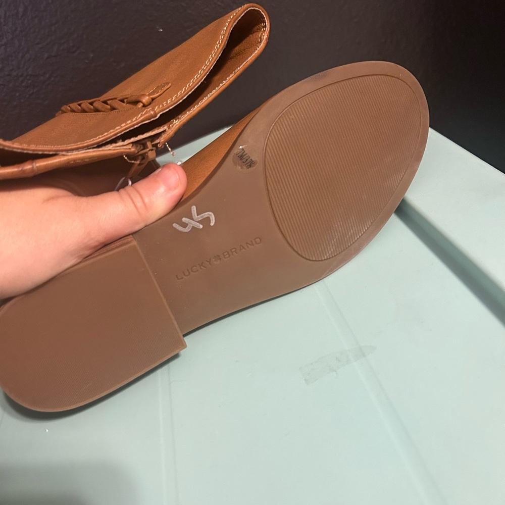 Lucky Brand brown Heeled Boots - Picture 4 of 4